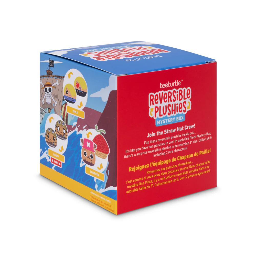 One Piece Box of 12 Random Reversible 3" Plushies Gallery Image 12