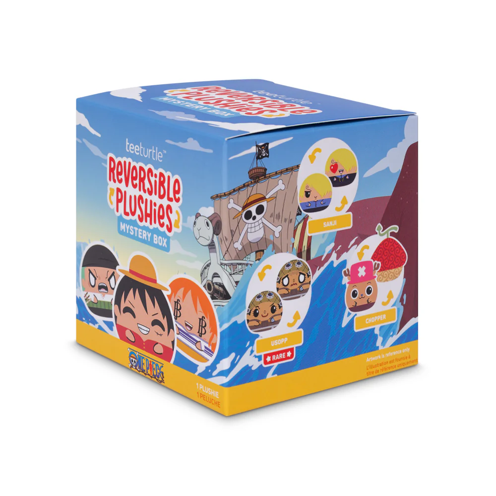One Piece Box of 12 Random Reversible 3" Plushies Gallery Image 11
