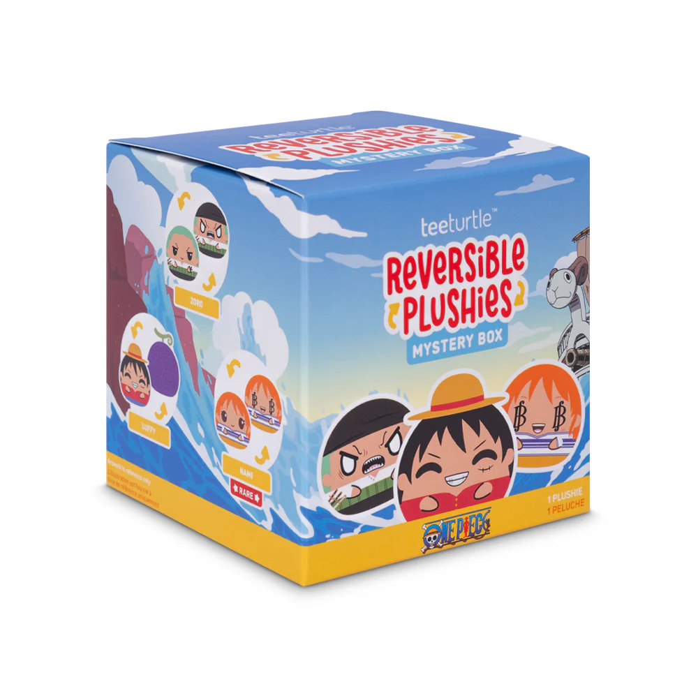 One Piece Box of 12 Random Reversible 3" Plushies Gallery Image 10