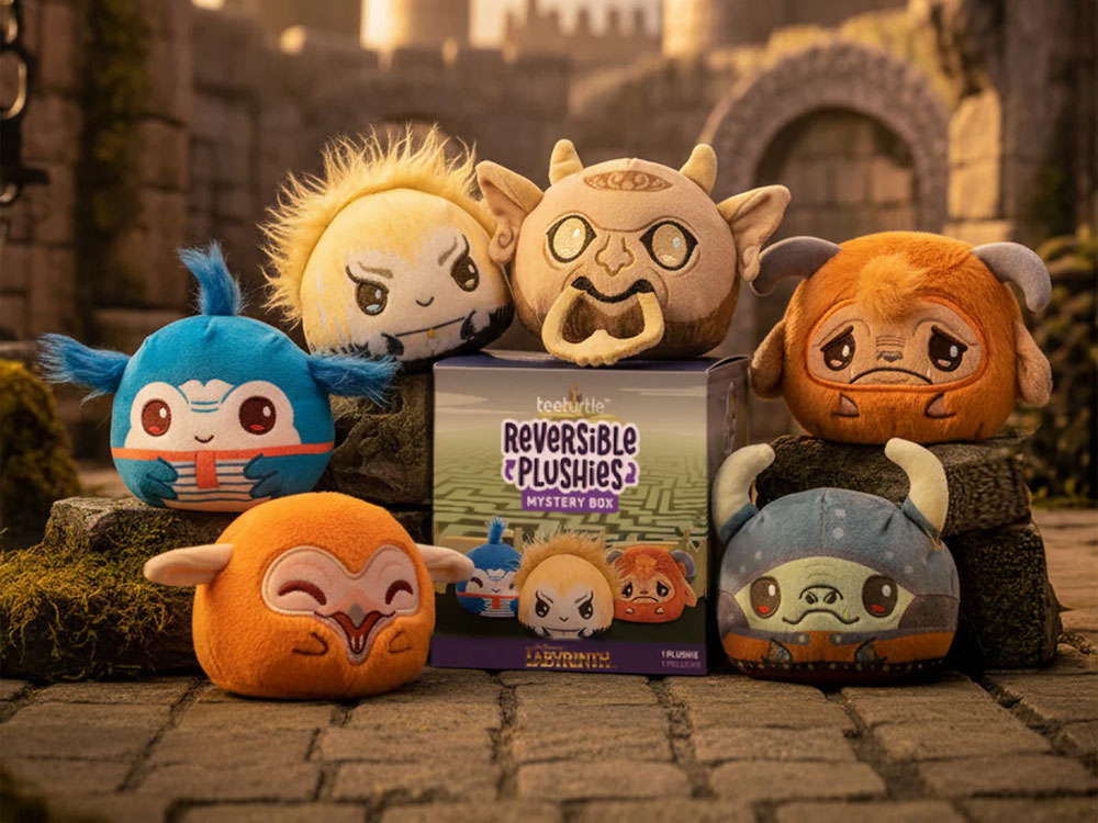 Labyrinth Box of 6 Random Reversible 3" Plushies Gallery Image 1