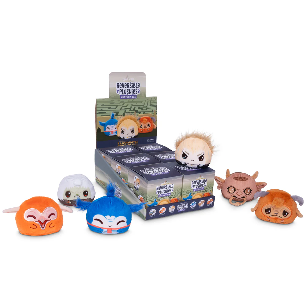 Labyrinth Box of 6 Random Reversible 3" Plushies Gallery Image 9