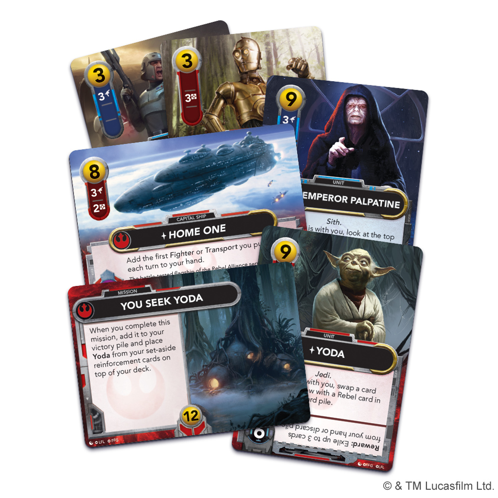 Star Wars: The Deckbuilding Game Rebel & Empire Reinforcements Expansion Gallery Image 5