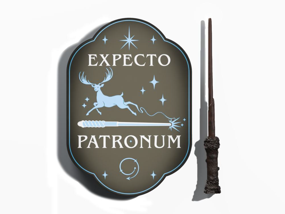 Harry Potter Expecto Patronum Lamp Gallery Image 1