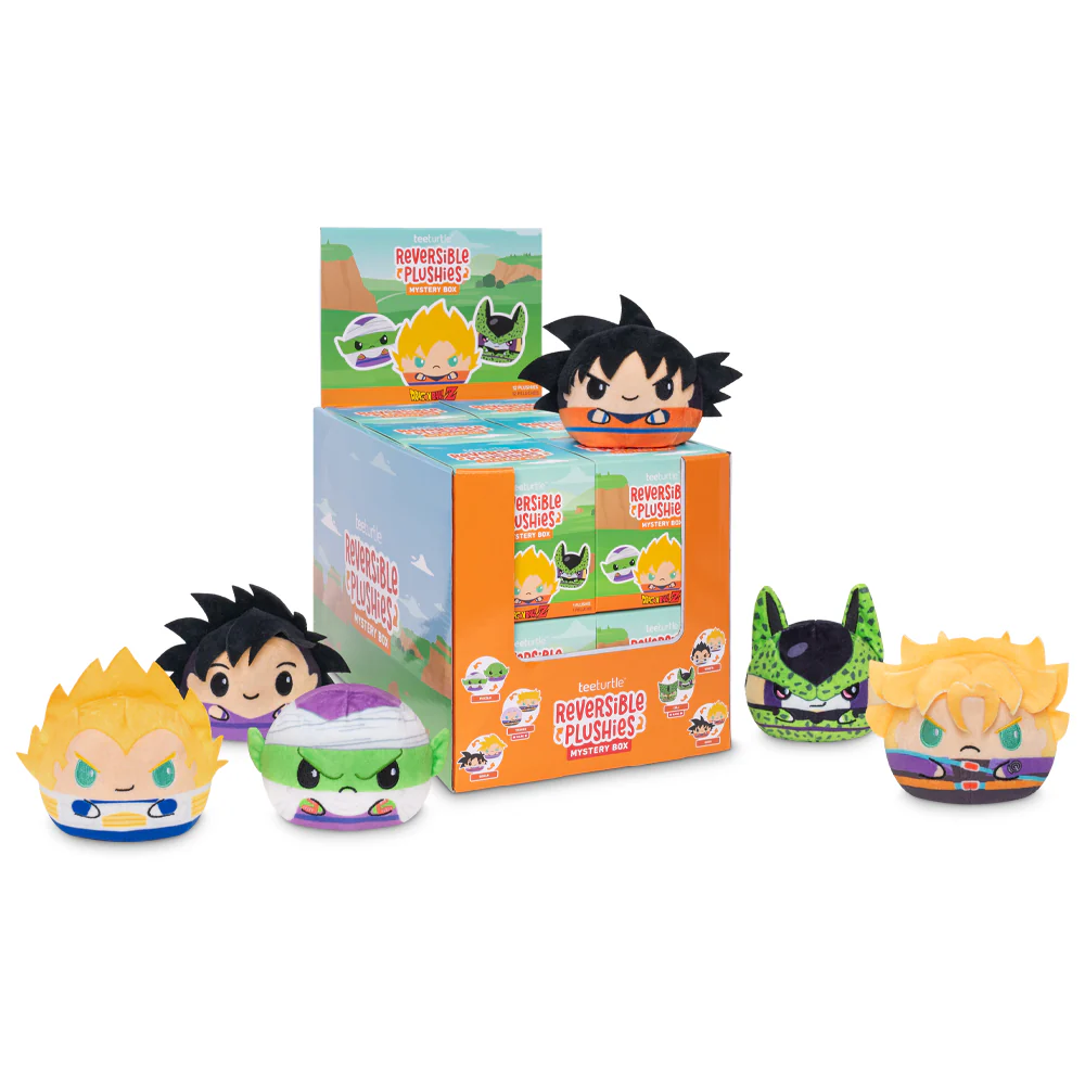 Dragon Ball Z Box of 12 Random Reversible 3" Plushie Gallery Image 12