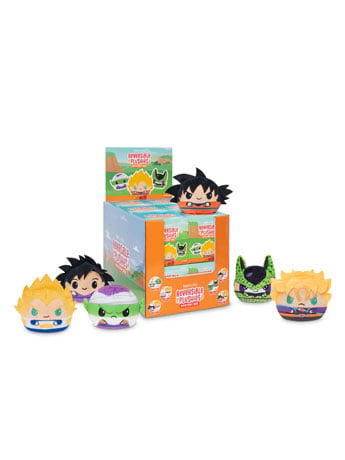 Dragon Ball Z Box of 12 Random Reversible 3" Plushie Gallery Image 2