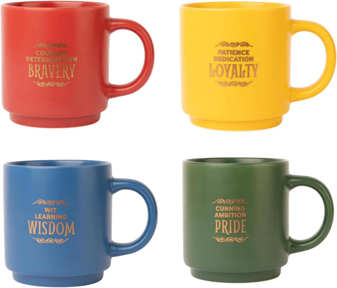 Harry Potter Hogwarts Houses Stackable Mug Set Gallery Image 4