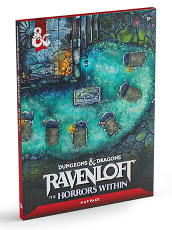 Dungeons & Dragons Role-Playing Game Ravenloft The Horrors Within Map Pack Gallery Image 2