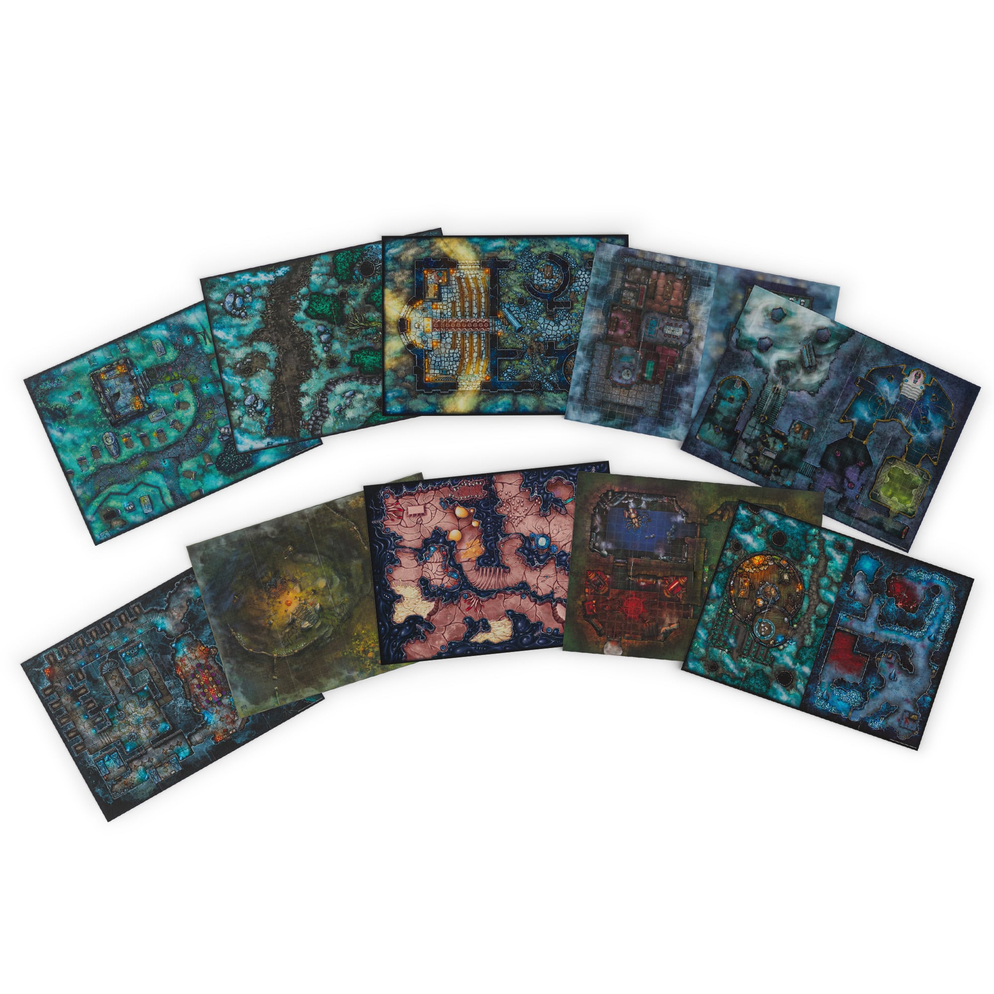 Dungeons & Dragons Role-Playing Game Ravenloft The Horrors Within Map Pack Gallery Image 3