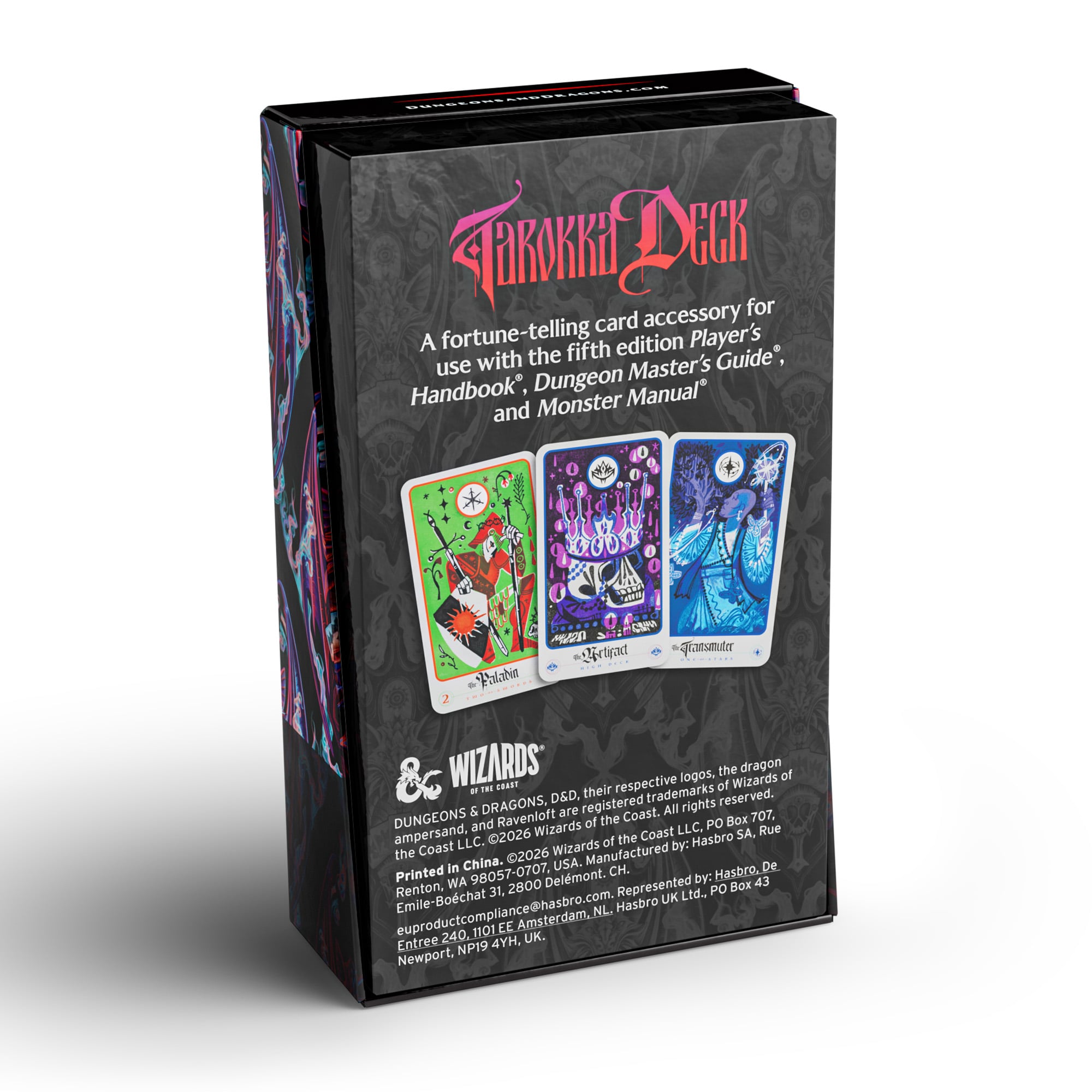 Dungeons & Dragons Role-Playing Game Ravenloft The Horrors Within Tarokka Deck Gallery Image 3