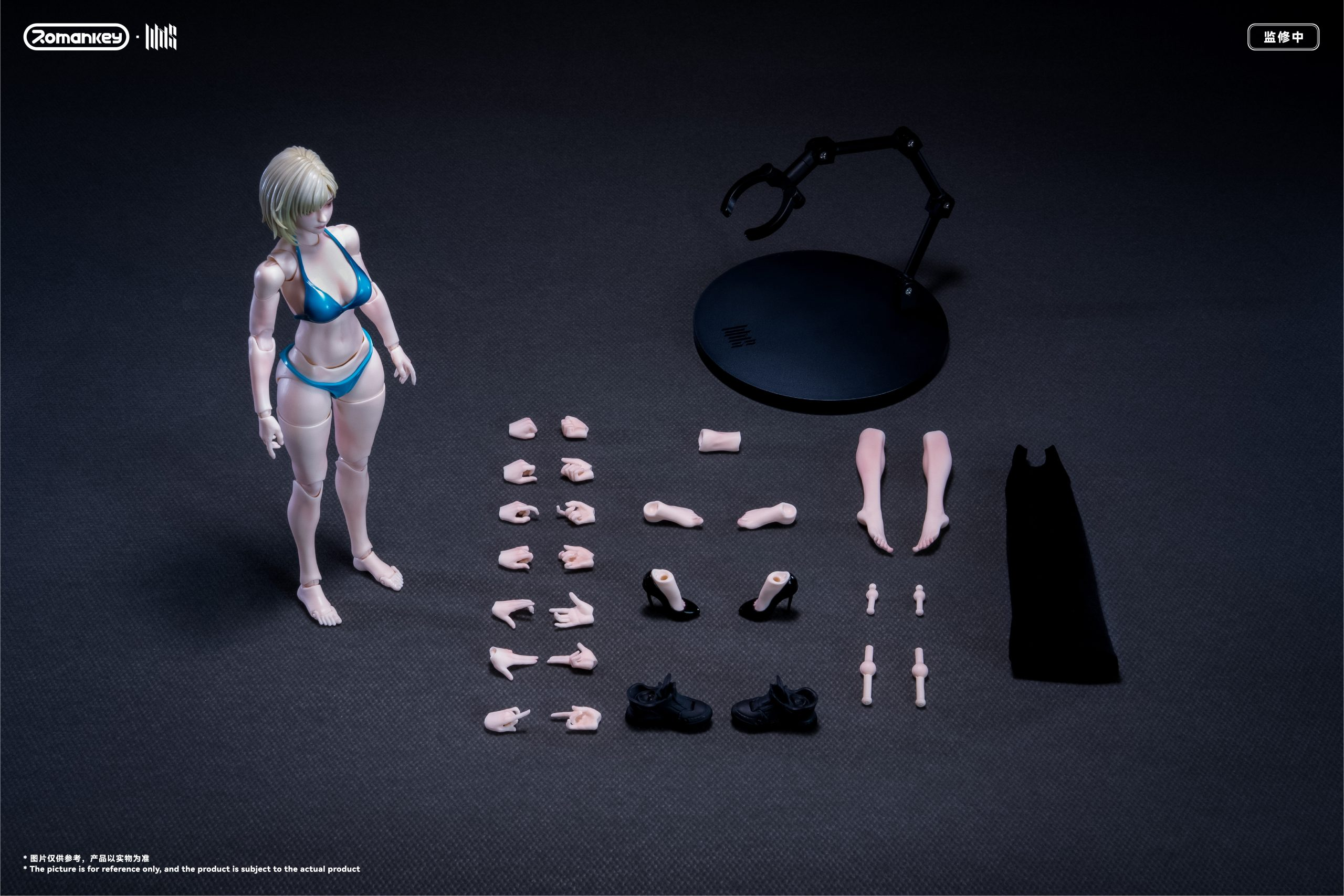 Super Action UMS004C Female Body Mia (Painted Ver.) 1/12 Scale Action Figure Gallery Image 24