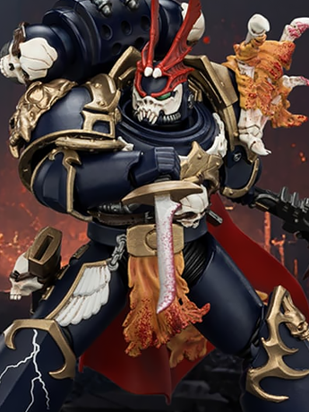 Image of Warhammer: The Horus Heresy Night Lords Sevatar, First Captain of the Night Lords The Prince of Crows 1/18 Scale Action Figure