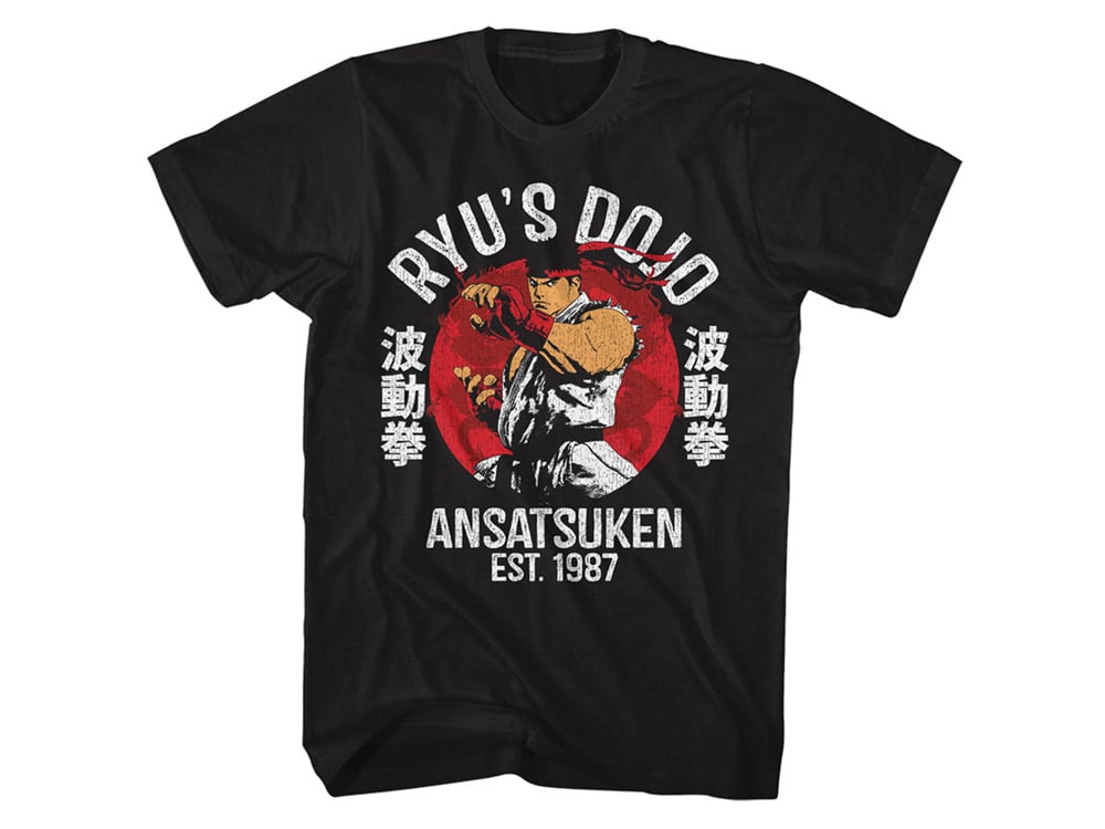 Street Fighter Ryu's Dojo T-Shirt Gallery Image 1