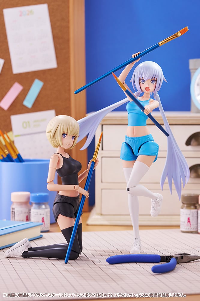 Sousai Shojo Teien Grande Scale Dress Up Body (M) with Stylet Model Kit Gallery Image 7