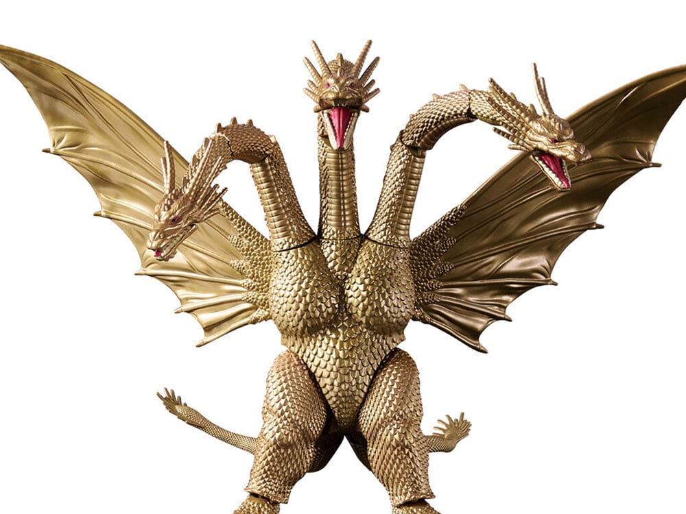 Godzilla vs, King Ghidorah (1991) Godzilla Rampage King Ghidorah Action Figure Gallery Image 1