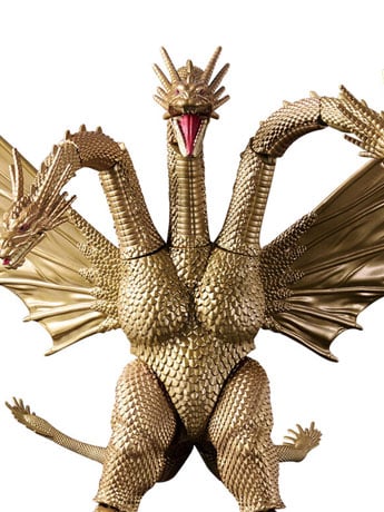 Godzilla vs, King Ghidorah (1991) Godzilla Rampage King Ghidorah Action Figure Gallery Image 2