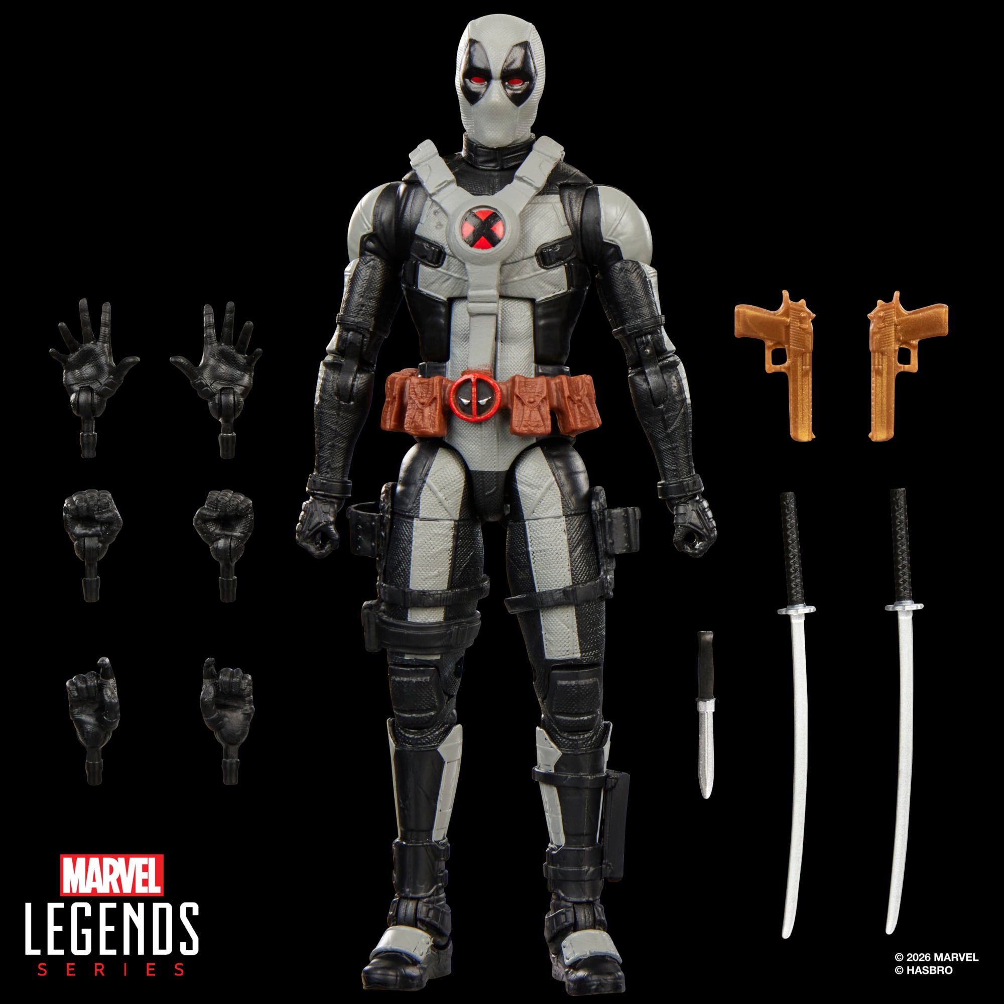 Deadpool & Wolverine Marvel Legends Deadpool (Concept Art) Action Figure Gallery Image 9