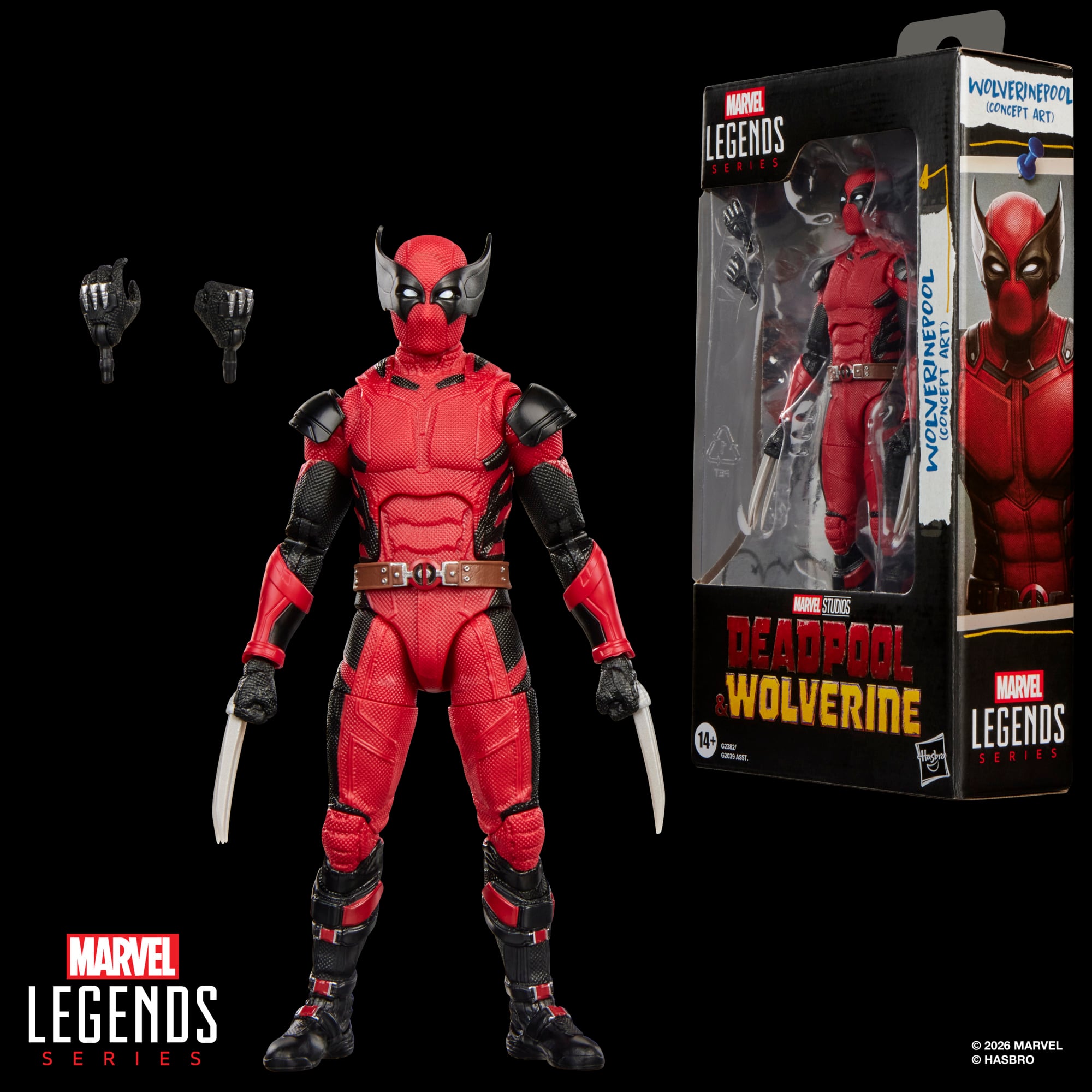 Deadpool & Wolverine Marvel Legends Wolverinepool (Concept Art) Action Figure Gallery Image 9