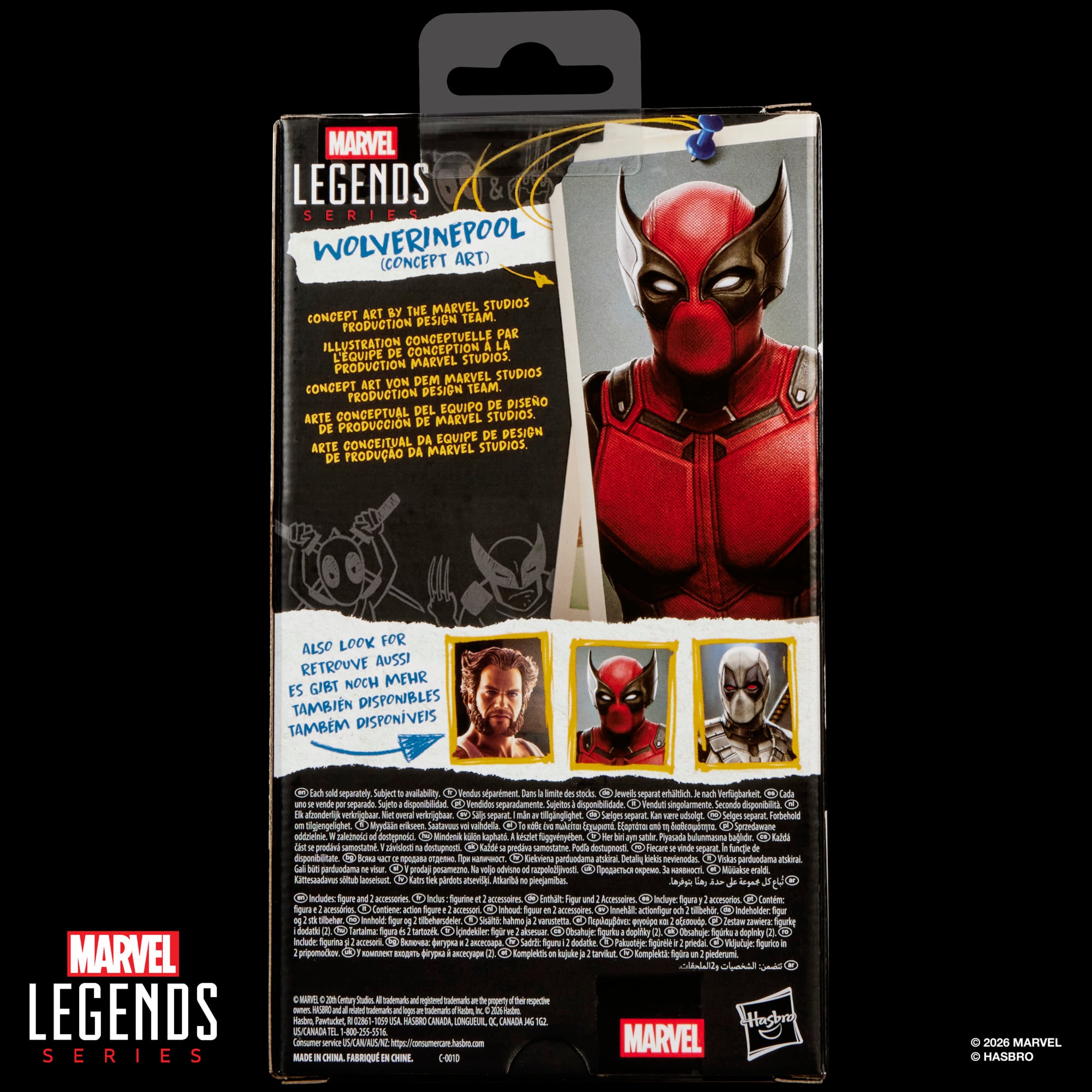 Deadpool & Wolverine Marvel Legends Wolverinepool (Concept Art) Action Figure Gallery Image 12