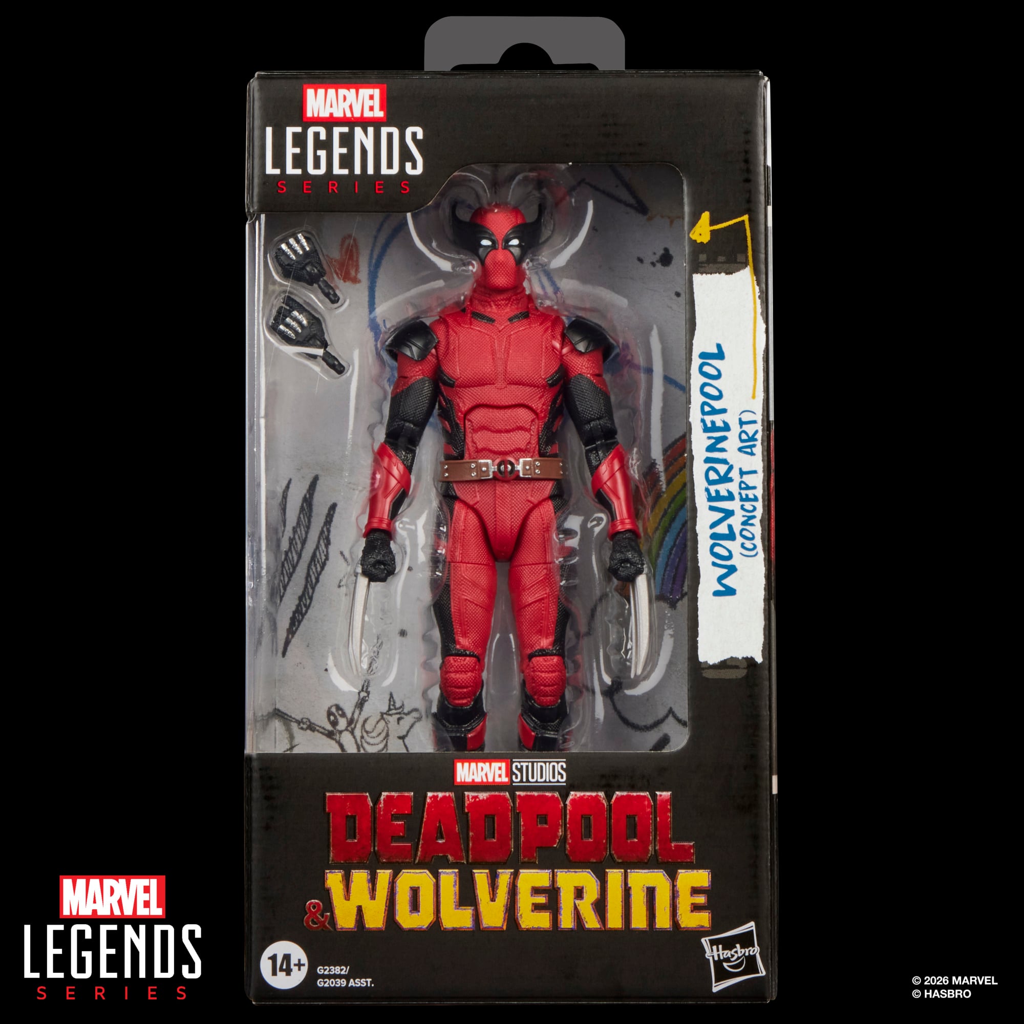 Deadpool & Wolverine Marvel Legends Wolverinepool (Concept Art) Action Figure Gallery Image 10