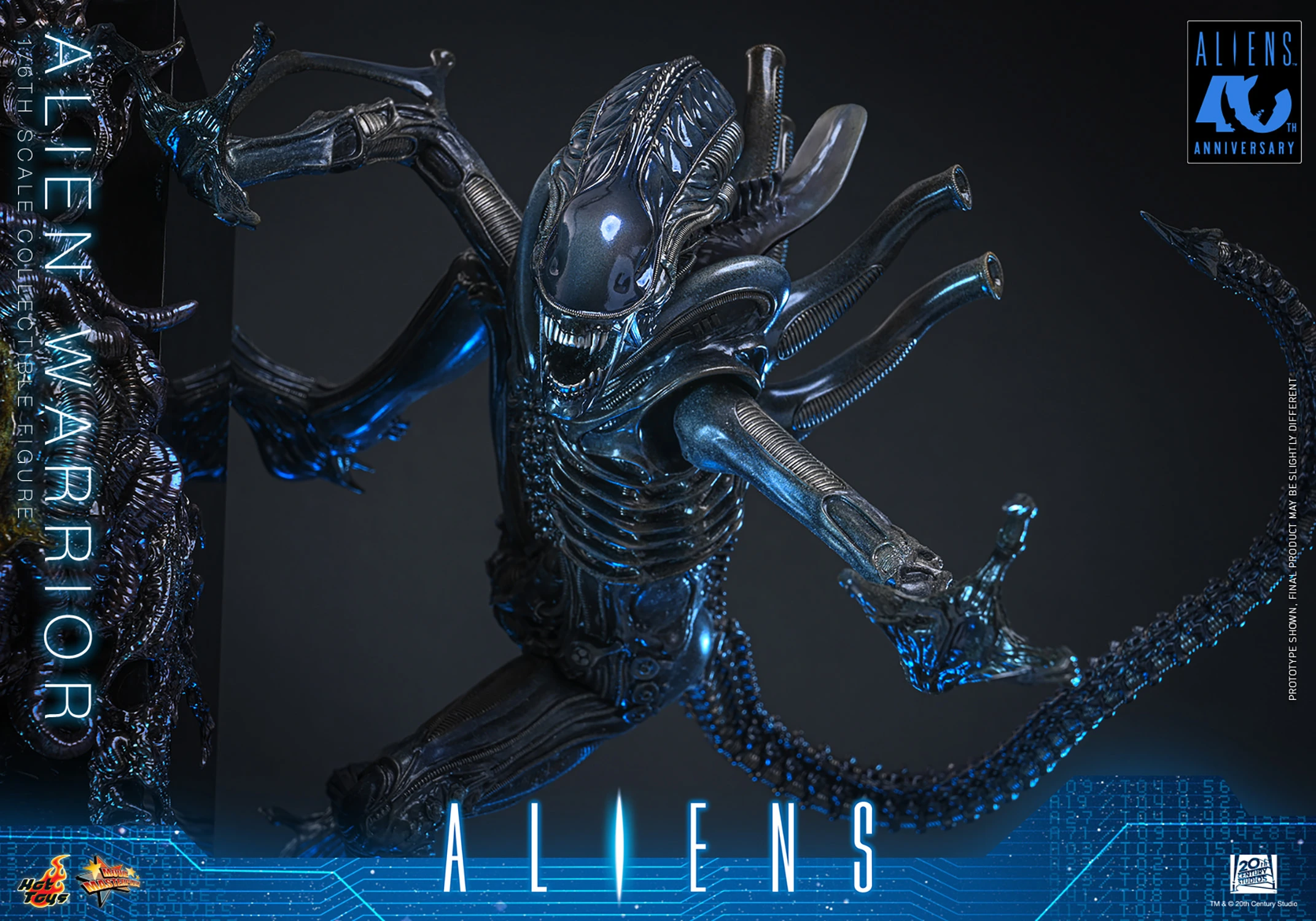 Aliens MMS898 Alien Warrior 1/6th Scale Collectible Figure Gallery Image 6