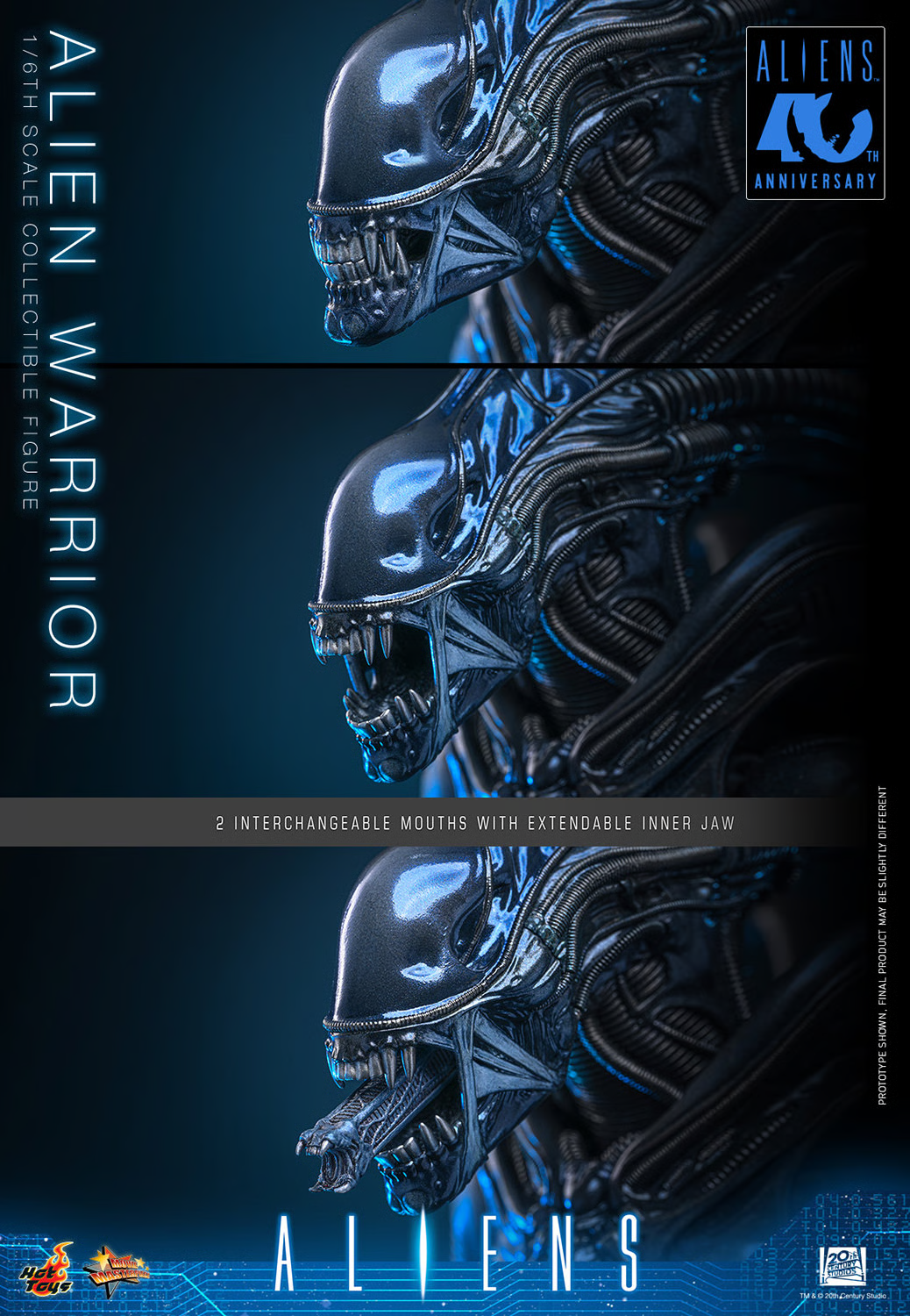 Aliens MMS898 Alien Warrior 1/6th Scale Collectible Figure Gallery Image 13