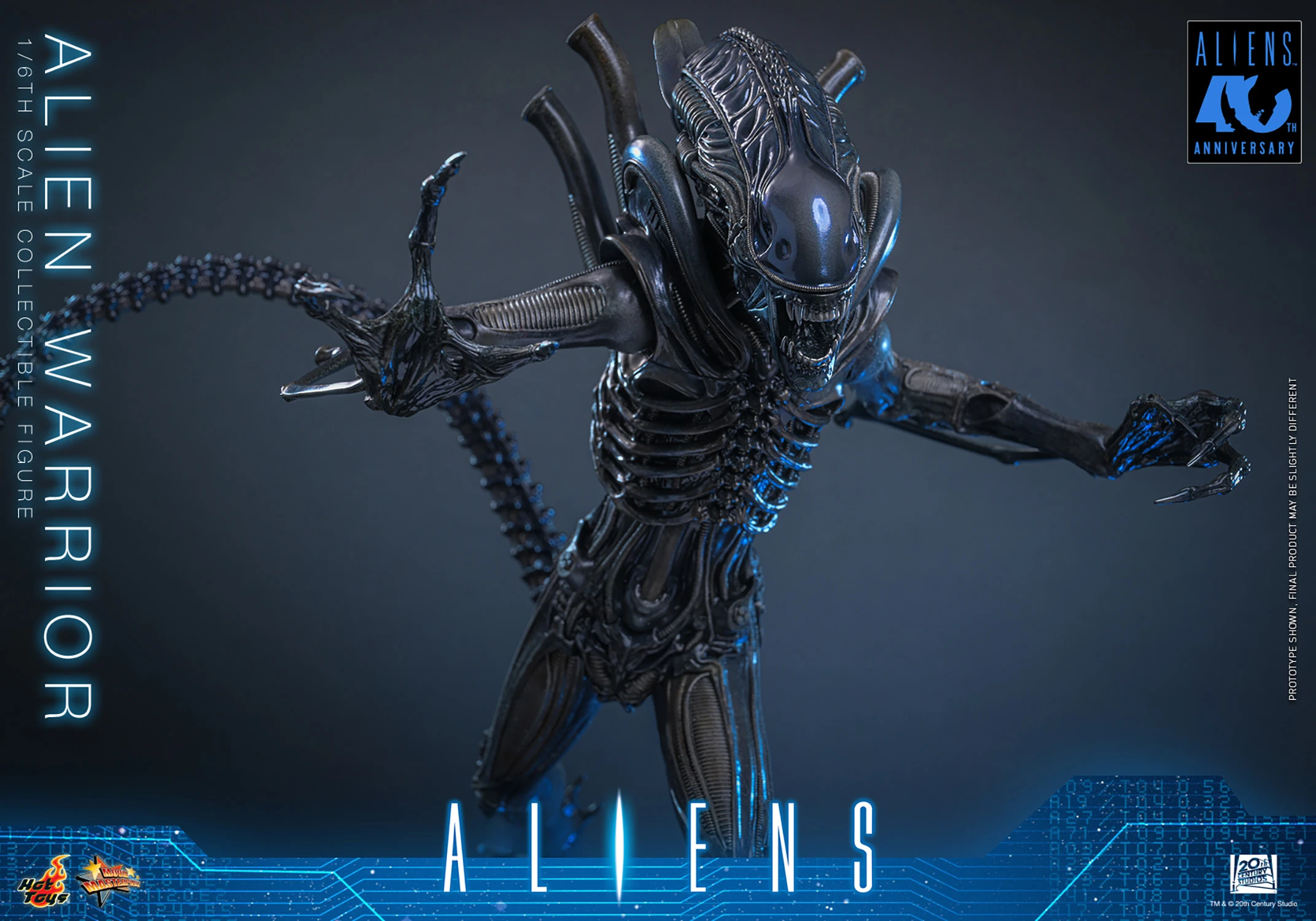 Aliens MMS898 Alien Warrior 1/6th Scale Collectible Figure Gallery Image 5