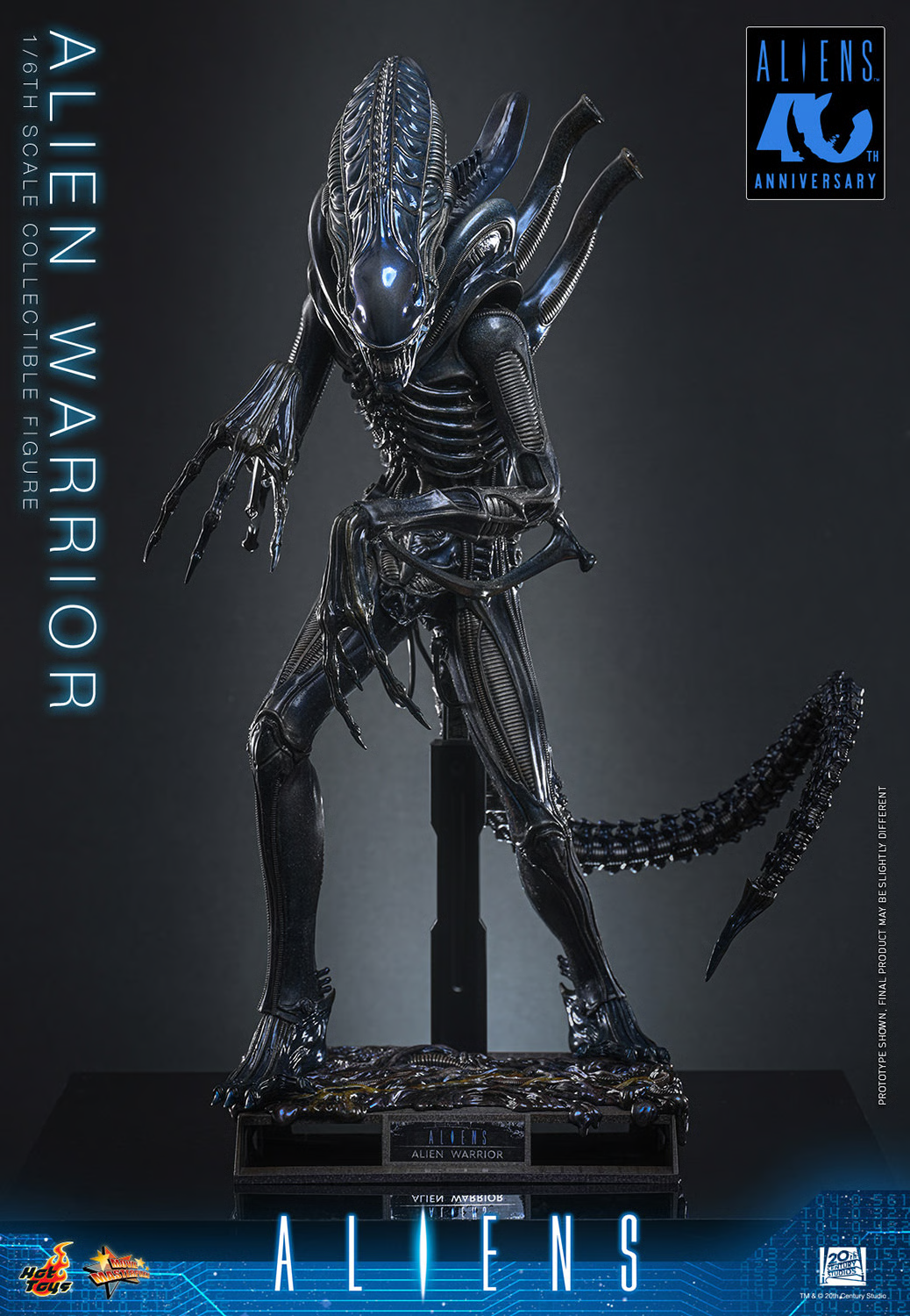 Aliens MMS898 Alien Warrior 1/6th Scale Collectible Figure Gallery Image 12
