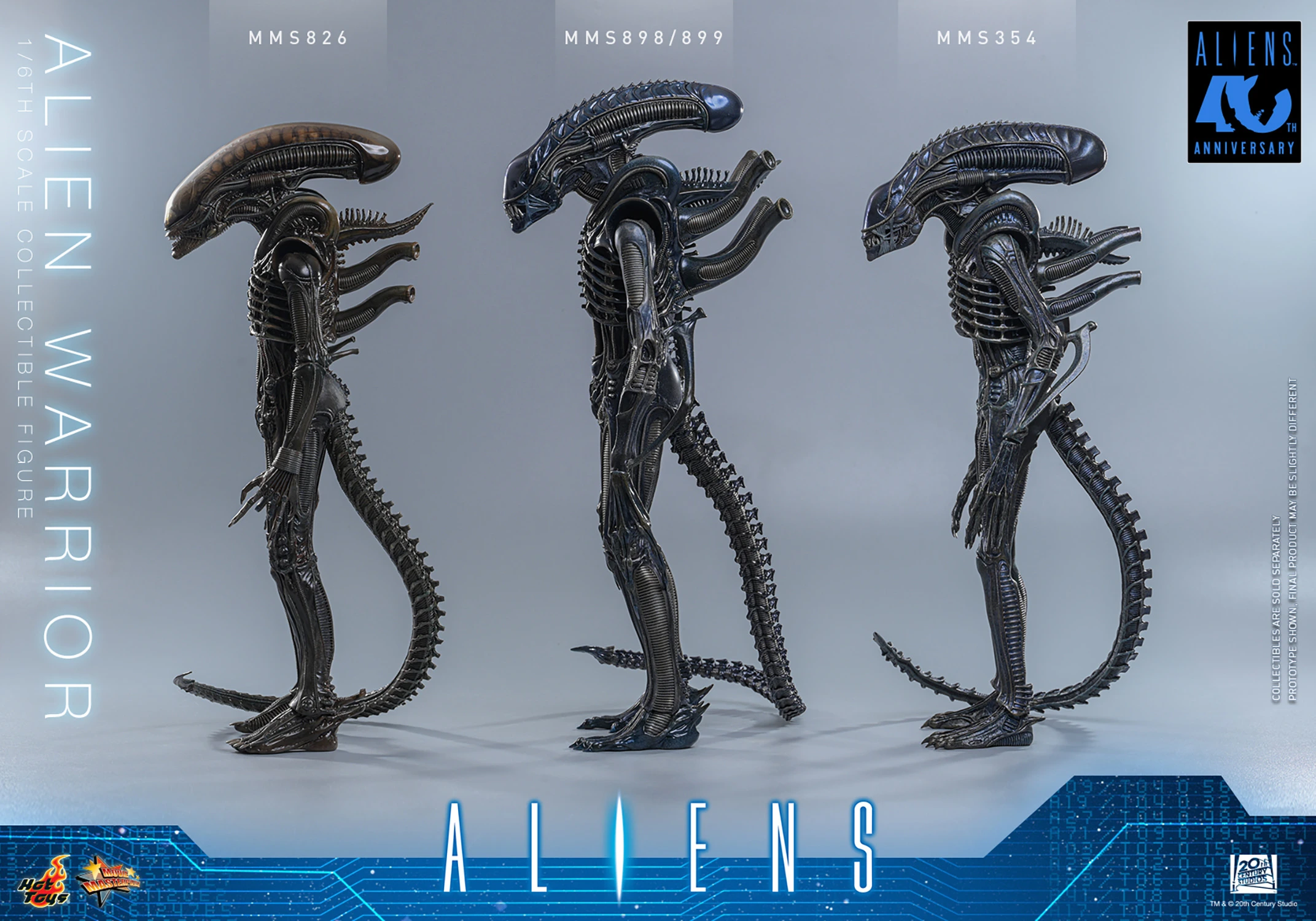 Aliens MMS898 Alien Warrior 1/6th Scale Collectible Figure Gallery Image 17