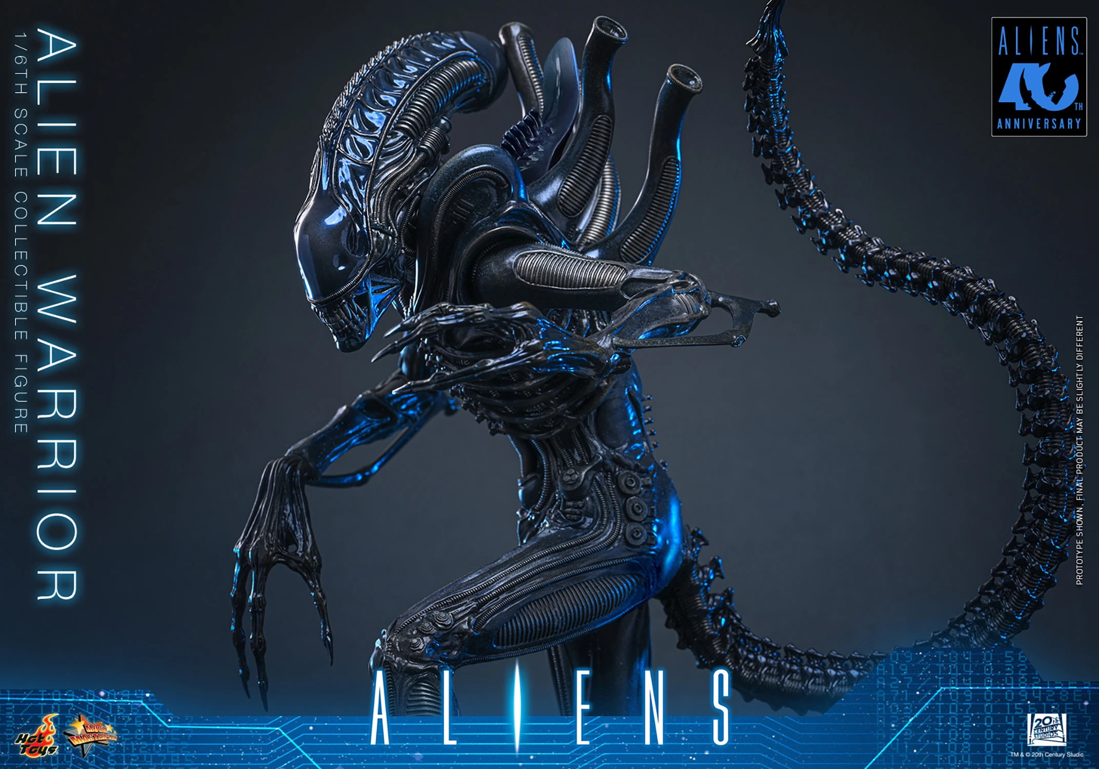 Aliens MMS898 Alien Warrior 1/6th Scale Collectible Figure Gallery Image 4