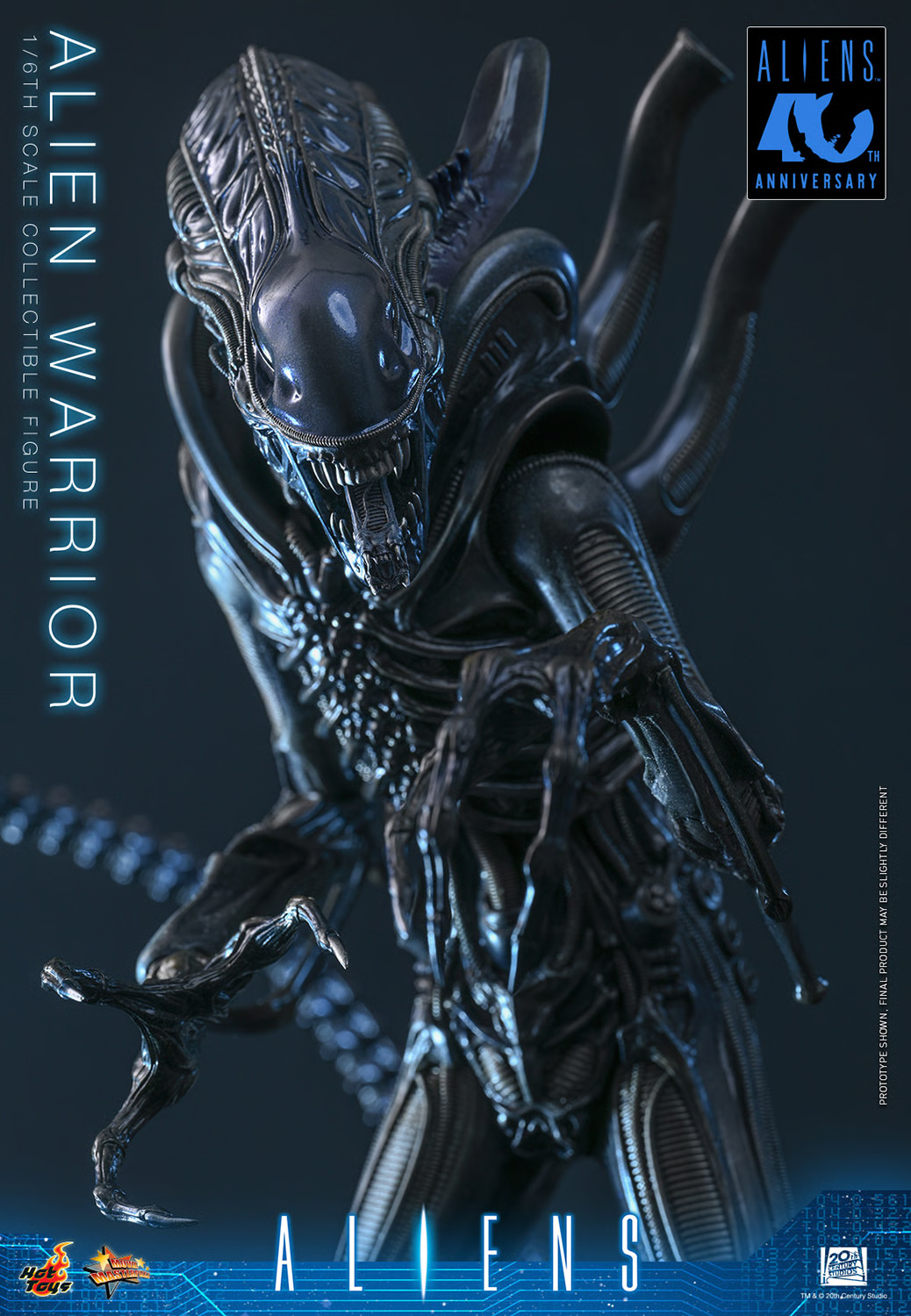 Aliens MMS898 Alien Warrior 1/6th Scale Collectible Figure Gallery Image 9
