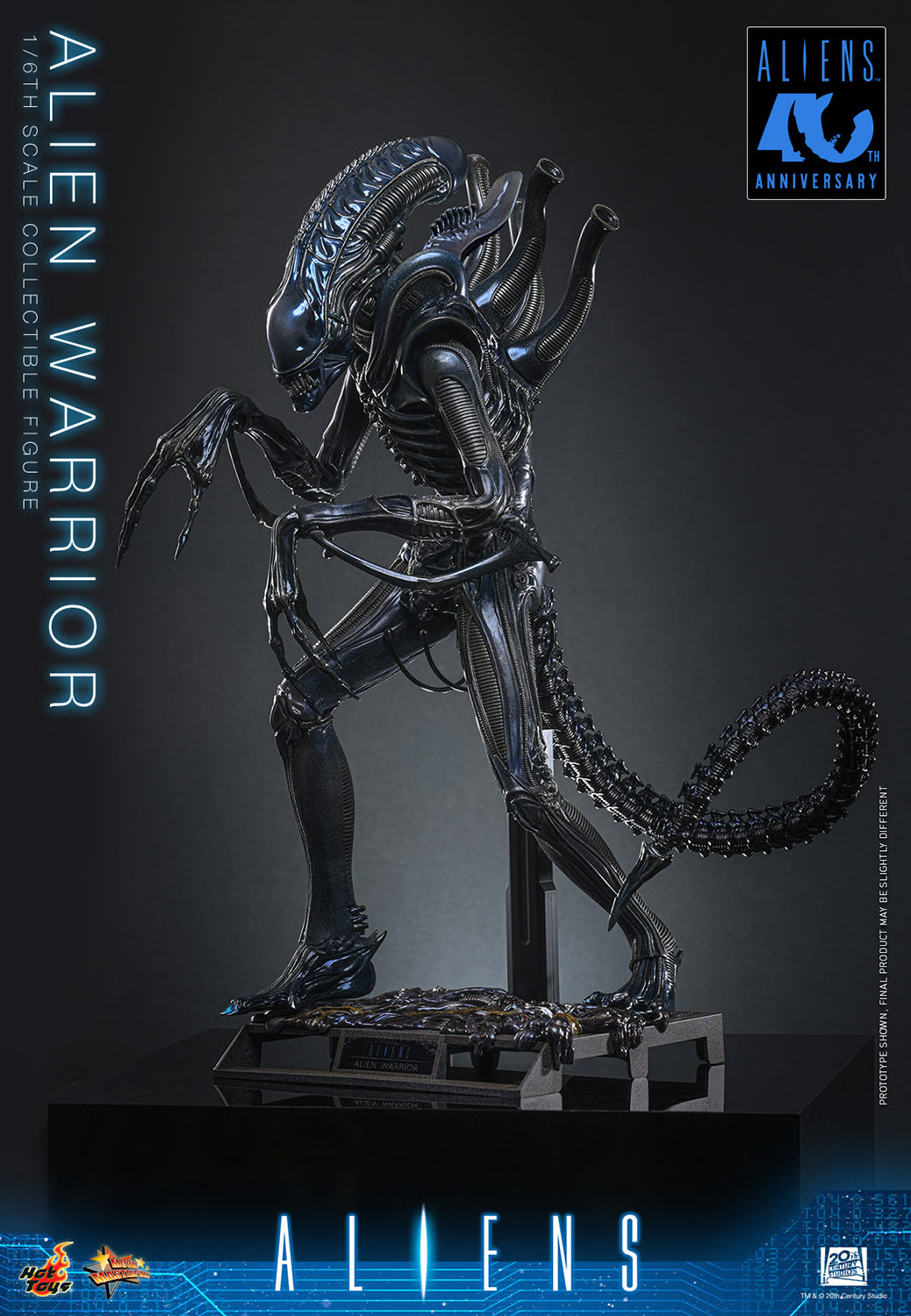 Aliens MMS898 Alien Warrior 1/6th Scale Collectible Figure Gallery Image 11