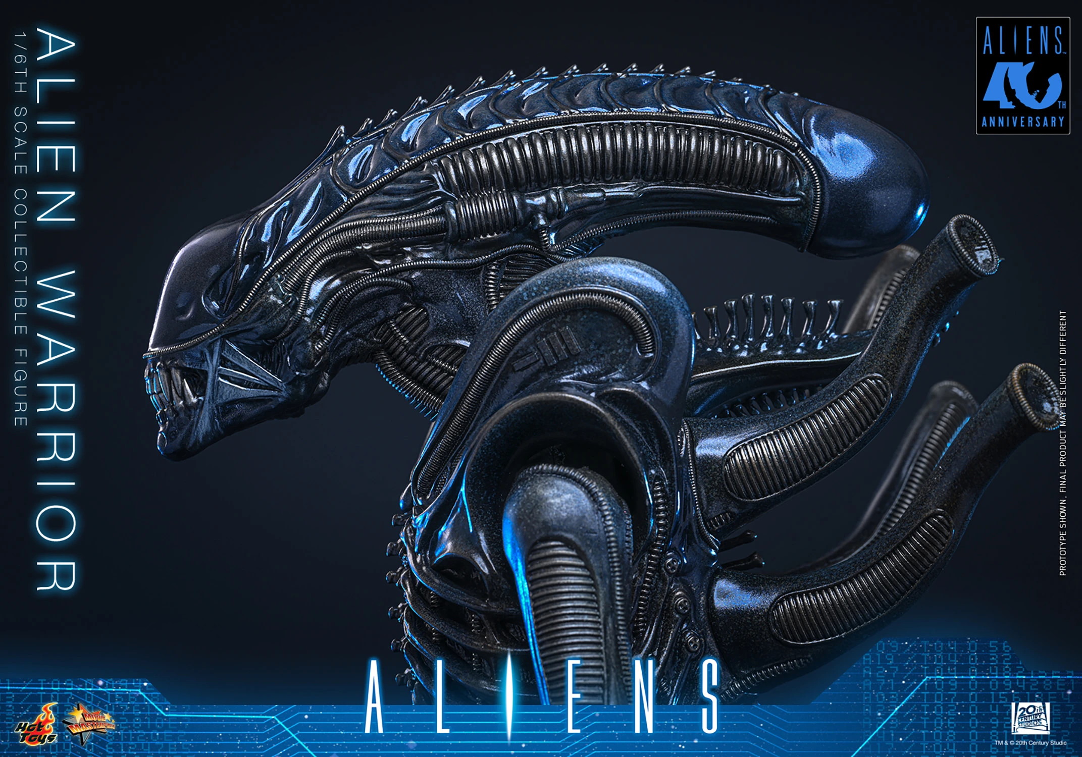Aliens MMS898 Alien Warrior 1/6th Scale Collectible Figure Gallery Image 7