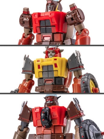 Image of NA H75A Snow, H75B Swan, and H75C Cowboy Figure Set