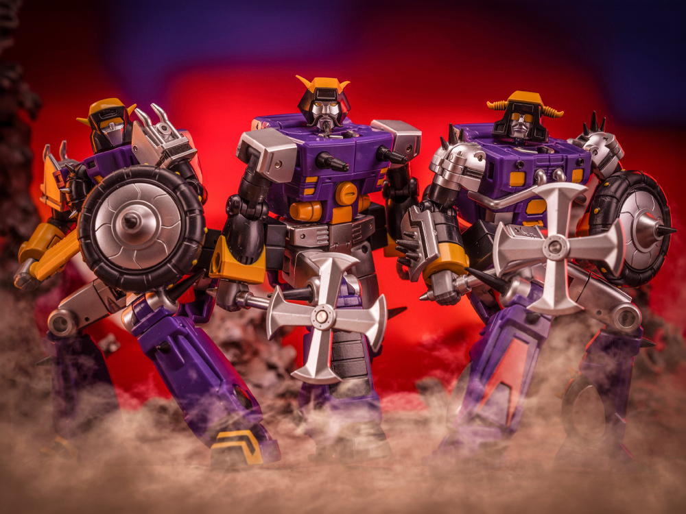 NA H75X Wyatt, H75CX Cowboy, and H75DX Cleon (Mirror Ver.) Figure Set Gallery Image 1