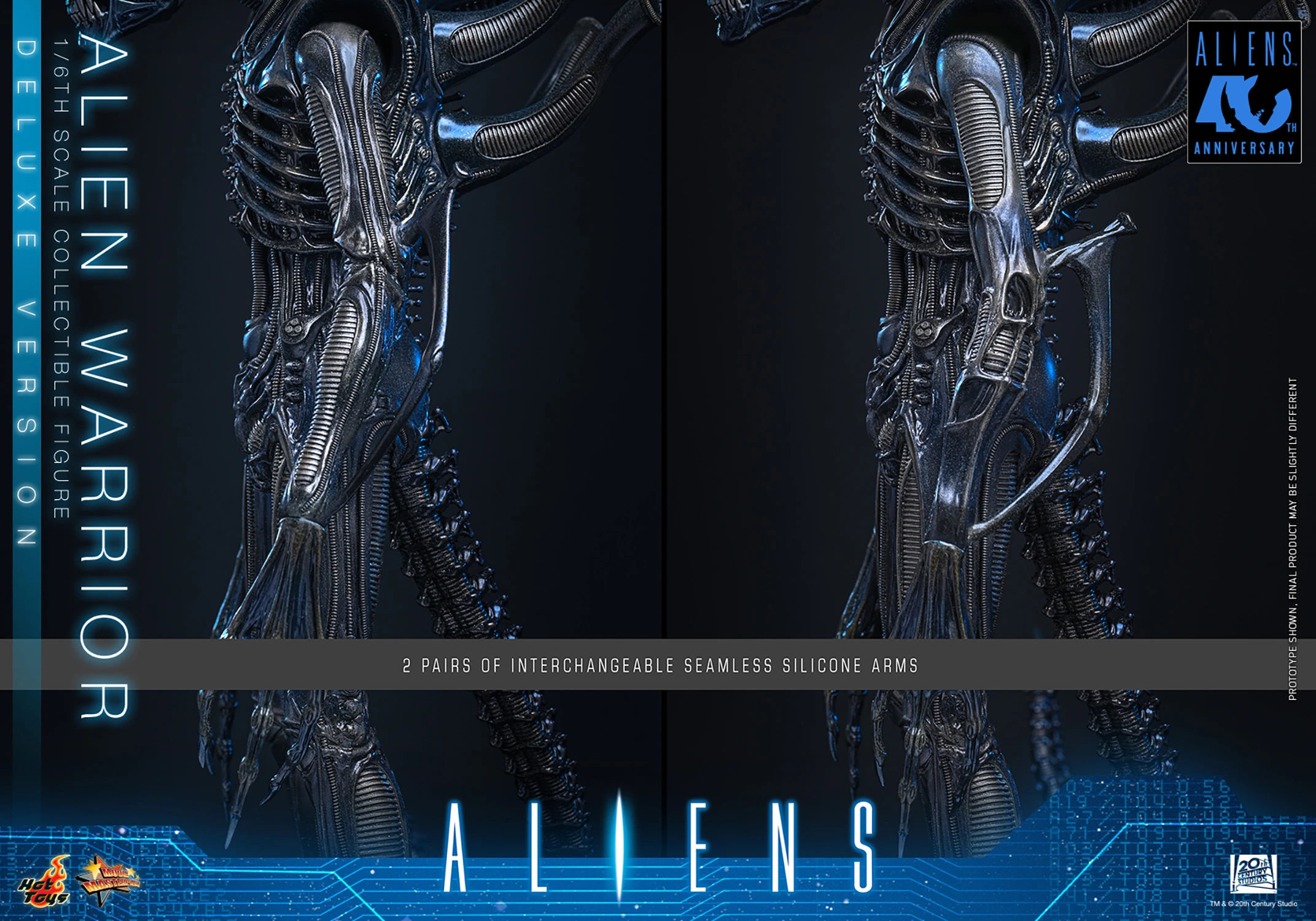 Aliens MMS899 Alien Warrior (Deluxe Ver.) 1/6th Scale Collectible Figure Gallery Image 18