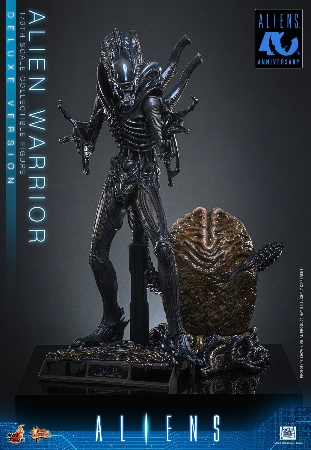 Aliens MMS899 Alien Warrior (Deluxe Ver.) 1/6th Scale Collectible Figure Gallery Image 12