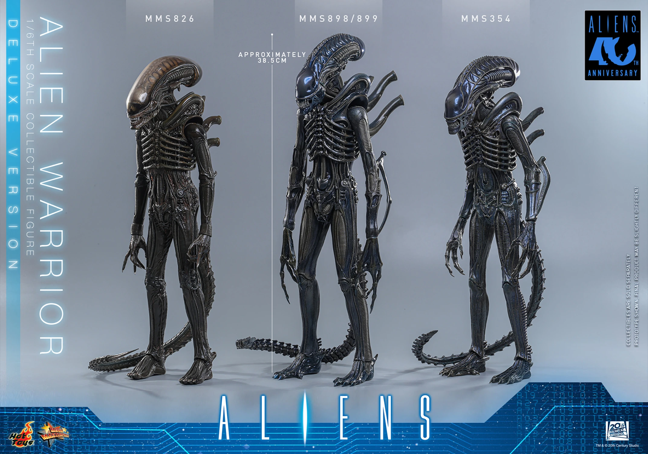 Aliens MMS899 Alien Warrior (Deluxe Ver.) 1/6th Scale Collectible Figure Gallery Image 21