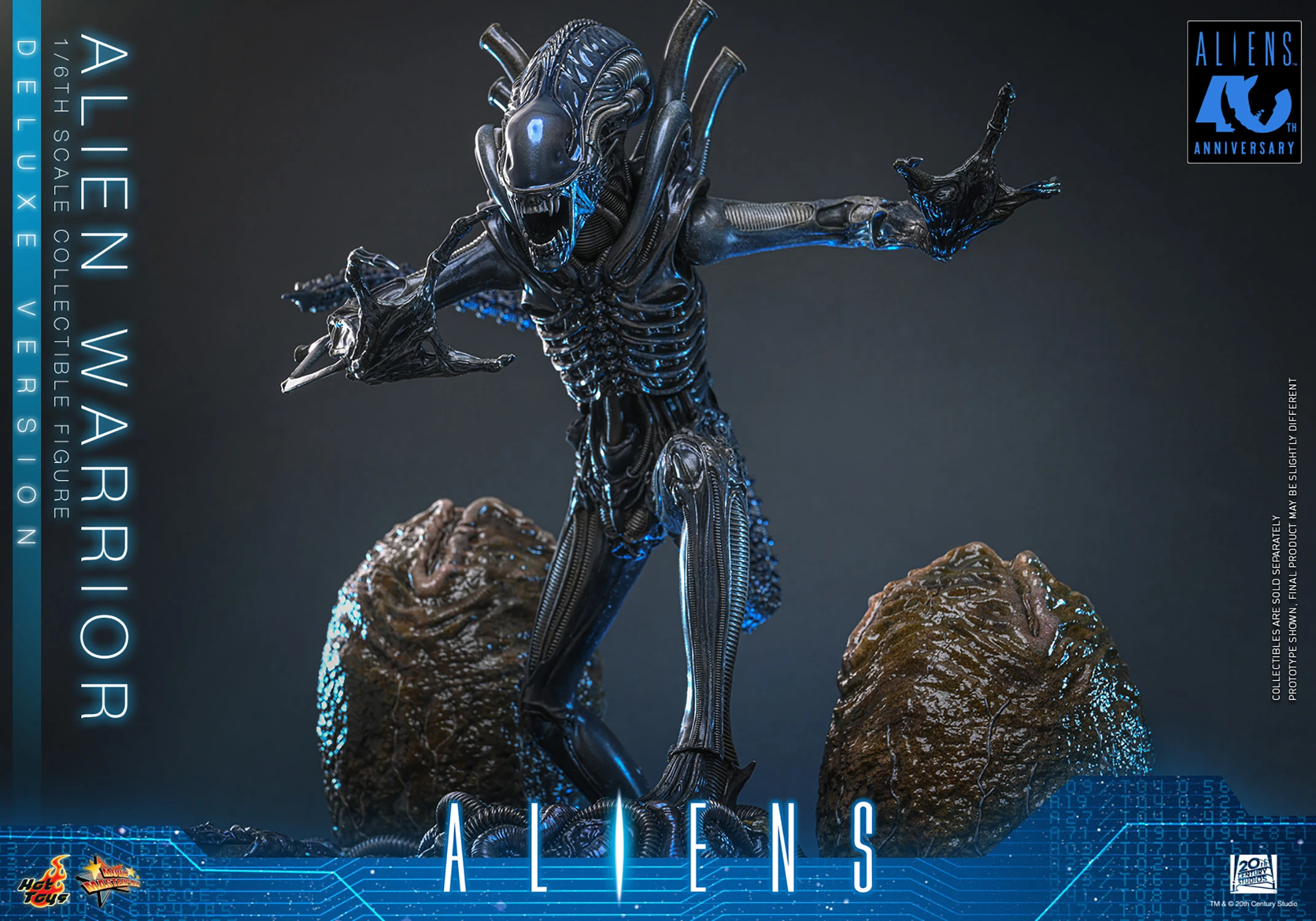 Aliens MMS899 Alien Warrior (Deluxe Ver.) 1/6th Scale Collectible Figure Gallery Image 4