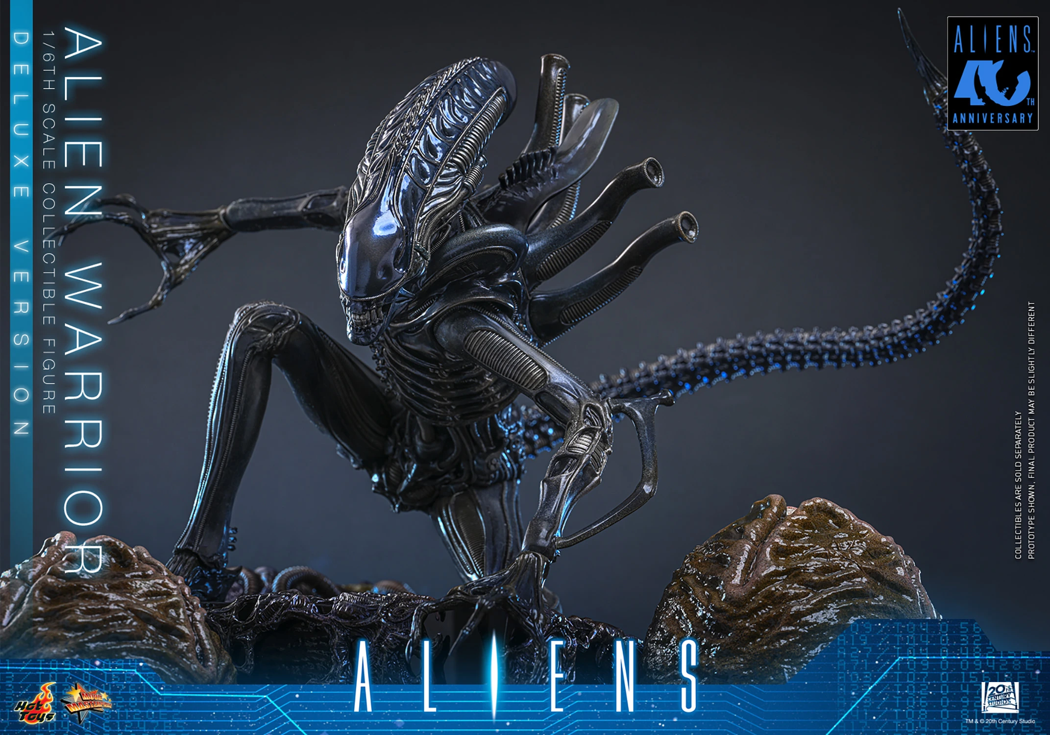 Aliens MMS899 Alien Warrior (Deluxe Ver.) 1/6th Scale Collectible Figure Gallery Image 5