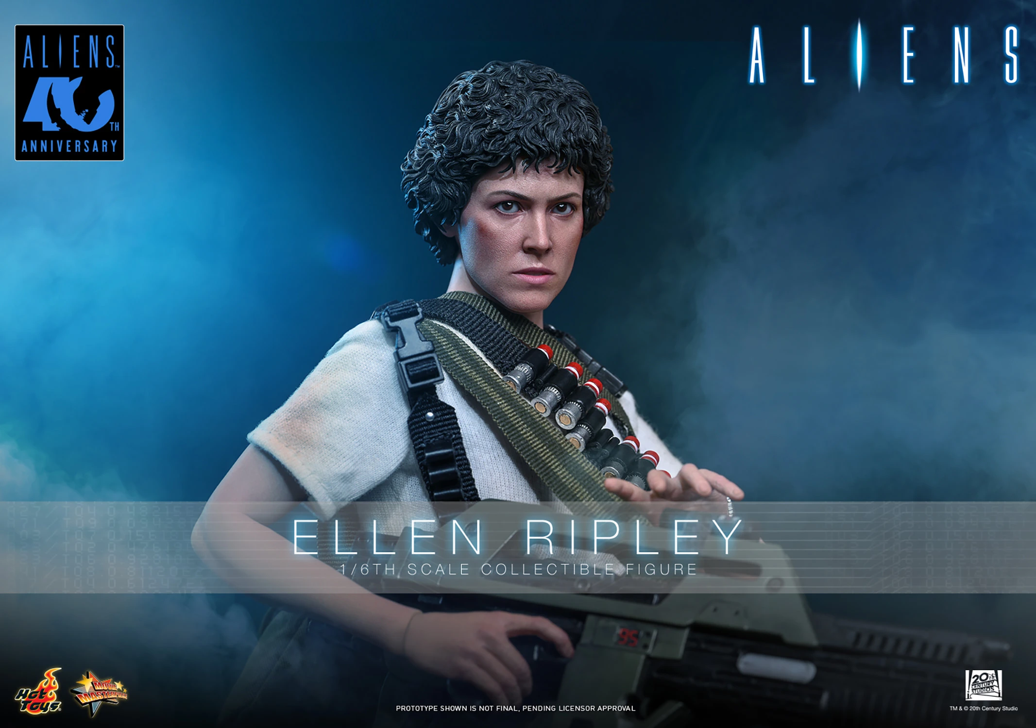 Aliens MMS894 Ellen Ripley 1/6th Scale Collectible Figure Gallery Image 3