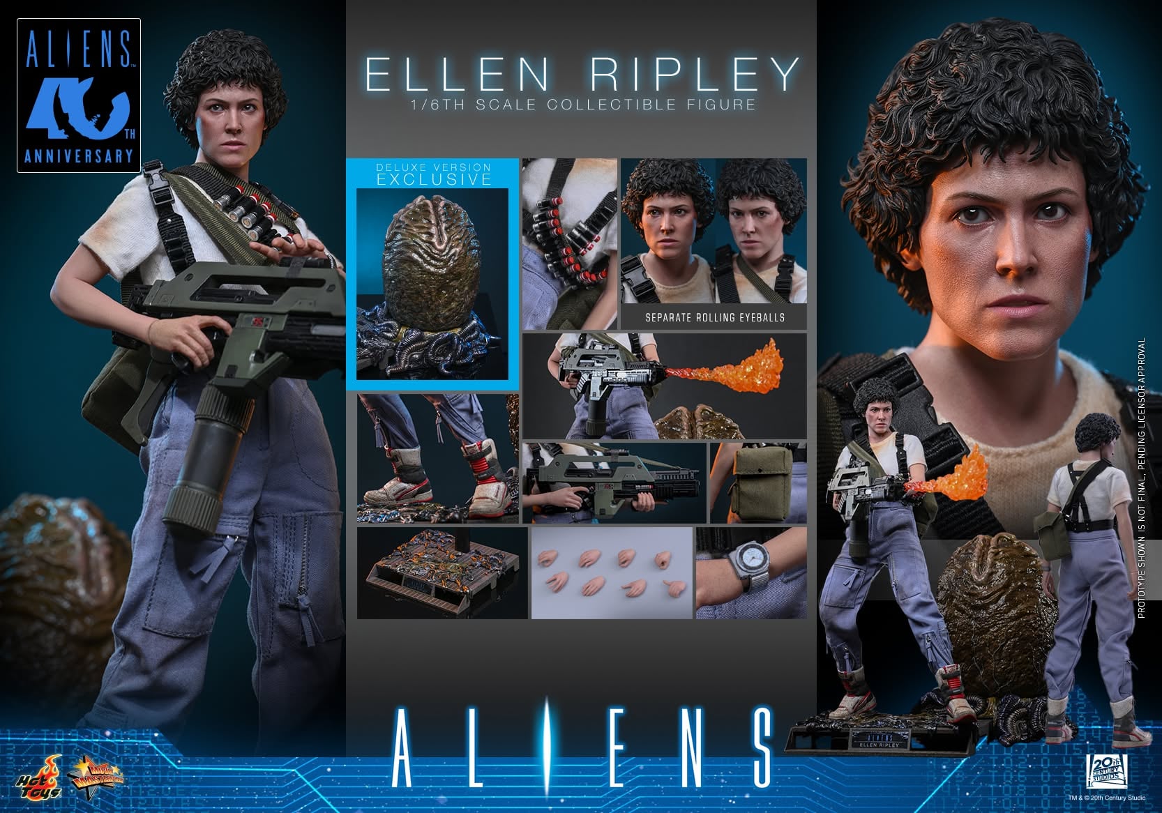 Aliens MMS895 Ellen Ripley (Deluxe Ver.) 1/6th Scale Collectible Figure Gallery Image 18