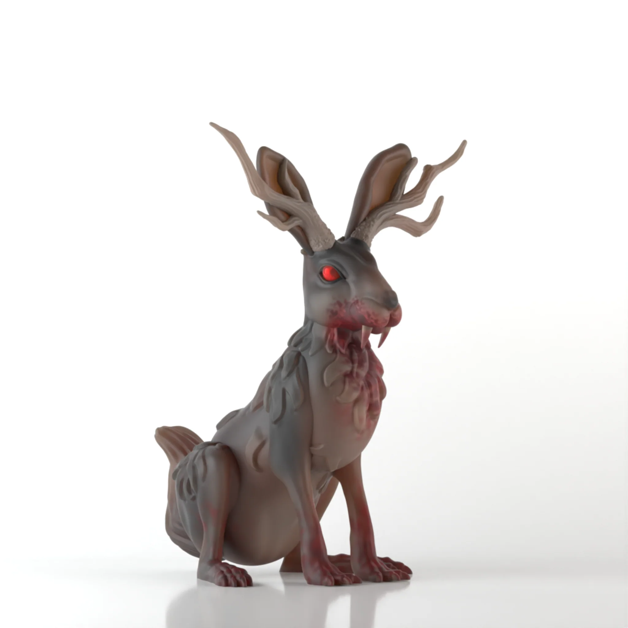 Cryptoids: War for the Green Planet Jackalope 1/12 Scale Cryptoid Companion Figure Gallery Image 3