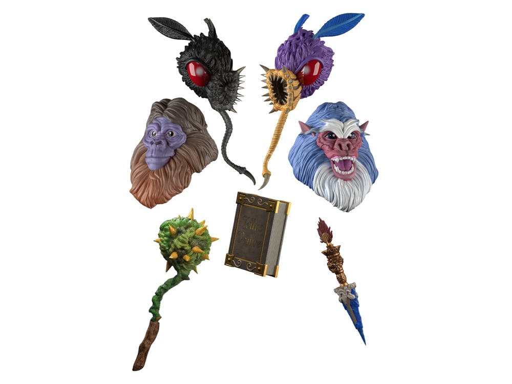 Cryptoids: War for the Green Planet Heads & Weapons 1/12 Scale Accessory Set Gallery Image 1