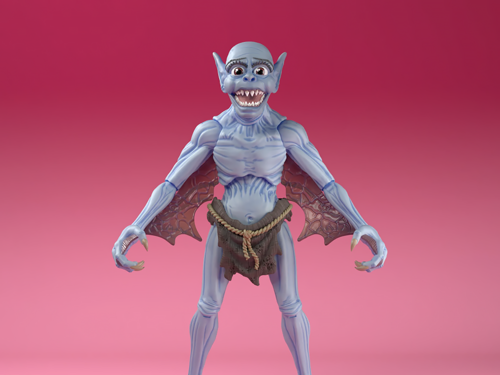 Cryptoids: War for the Green Planet Bat Boy (Cryptoids Edition) 1/12 Scale Deluxe Action Figure Gallery Image 1