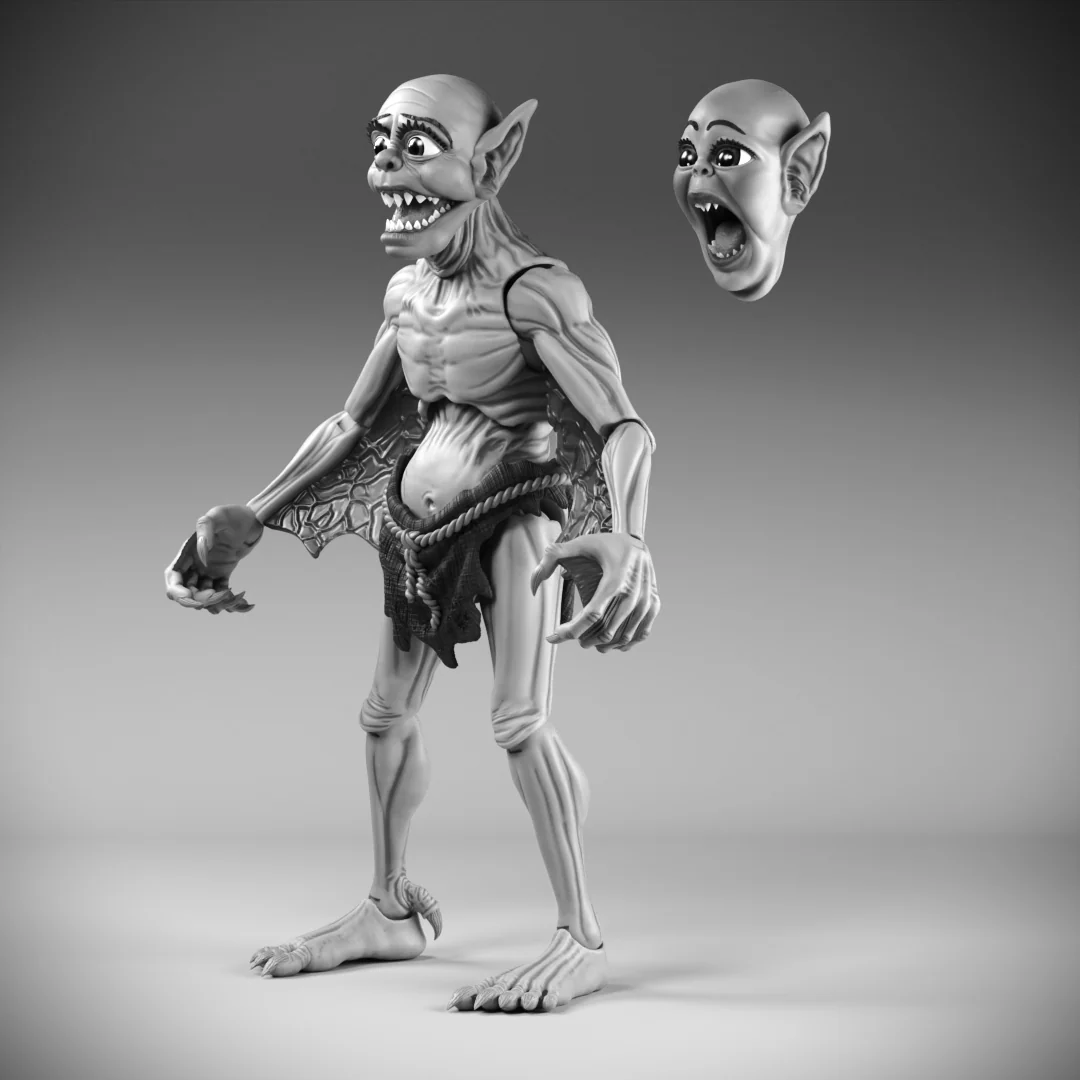 Cryptoids: War for the Green Planet Bat Boy (Weekly World News Edition) 1/12 Scale Deluxe Action Figure Gallery Image 4