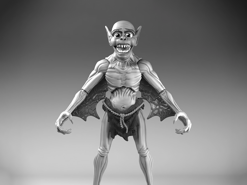 Cryptoids: War for the Green Planet Bat Boy (Weekly World News Edition) 1/12 Scale Deluxe Action Figure Gallery Image 1