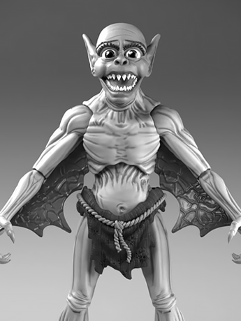 Image of Cryptoids: War for the Green Planet Bat Boy (Weekly World News Edition) 1/12 Scale Deluxe Action Figure