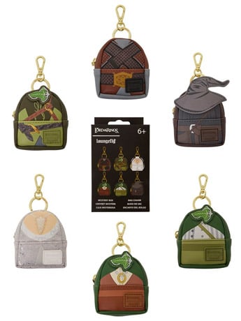 The Lord of the Rings Characters Random Mini Backpack Keychain Charm Gallery Image 2