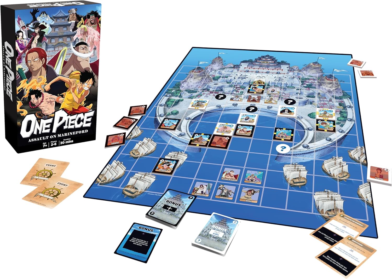 One Piece Assault on Marineford Board Game Gallery Image 4