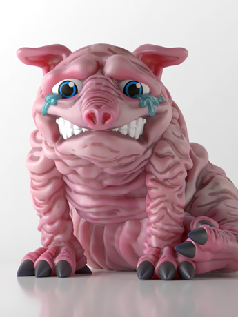 Image of Cryptoids: War for the Green Planet Squonk 1/12 Scale Cryptoid Companion Figure